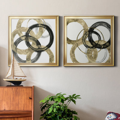 Ring I - 2 pièces, reproduction sur toile encadrée