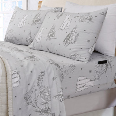100% Cotton Flannel Sheet Set