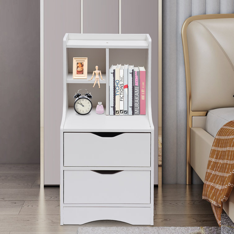 27.56'' Tall 2 - Drawer Nightstand