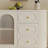 Creamy style storage cabinet