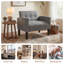 Upholstered Armchair-1402647785