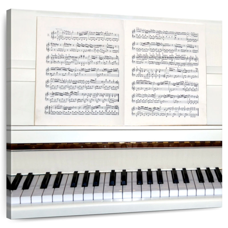 Abarca Piano Lesson, H 24 po x l 24 po