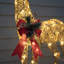 Gold Glitter Reindeer With LED Lights