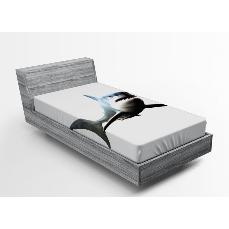 Shark Microfiber Fitted Sheet, Twin XL Fitted Sheet
