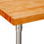 Établi en bois l 24 po x P 48 po