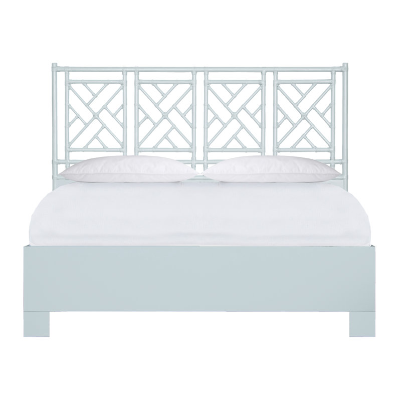 Bed, King, Light Blue