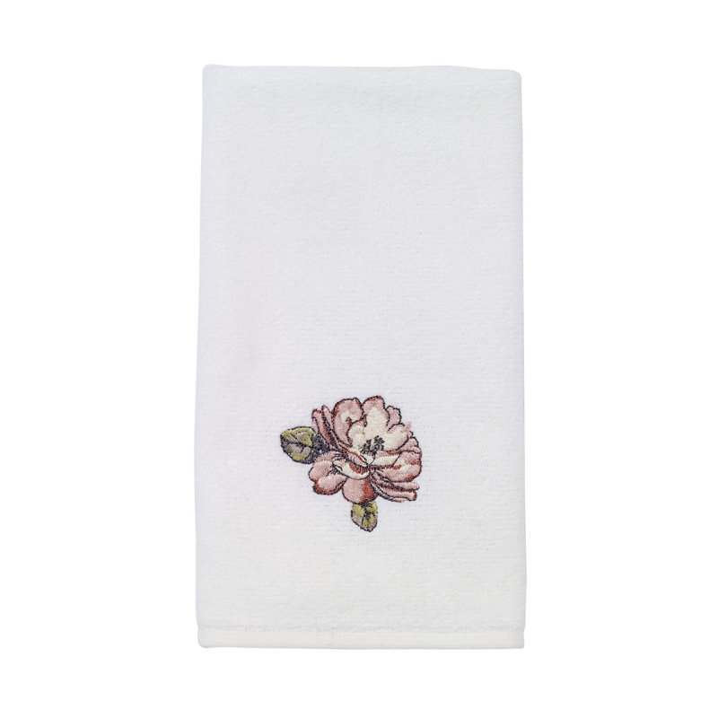 Butterfly Garden 100% Cotton Midweight Waffle Fingertip Towel