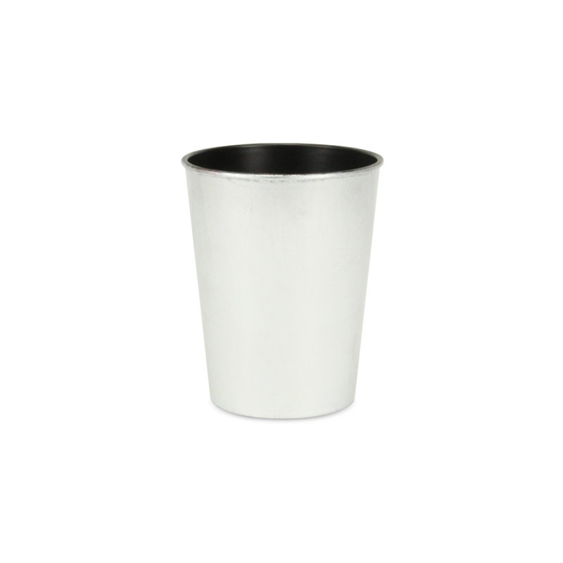 Pot à fleurs rond en plastique recyclé 5 po