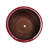 3 Pieces Bean Paste Red Planter, Ceramic Material, All-Weather Durability, Versatile Placement, 14.47" X 11.93", 43.12 Lbs Flowerpot, Modern Planter For Patio, Garden, Windowsills - Frost-, Heat-,-1316860773