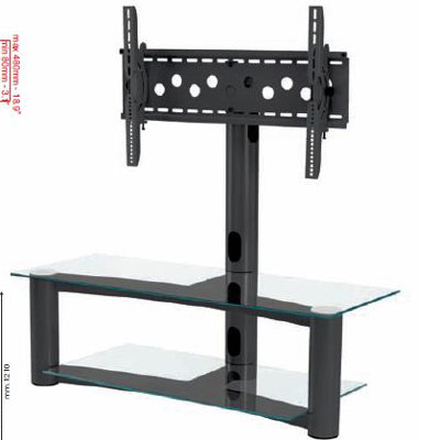 Opera Single Screen Floor Stand Mount