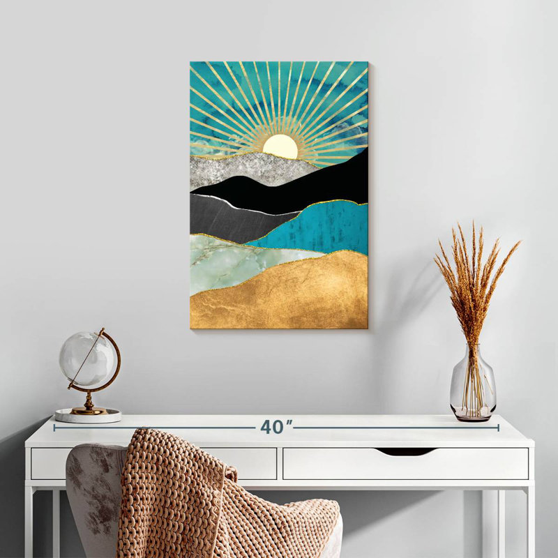 Rayons de soleil, H 24 po x l 16 po