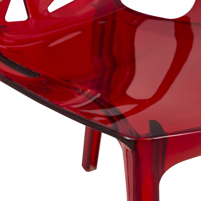 Chaise d'appoint - ensemble de 2, Rouge