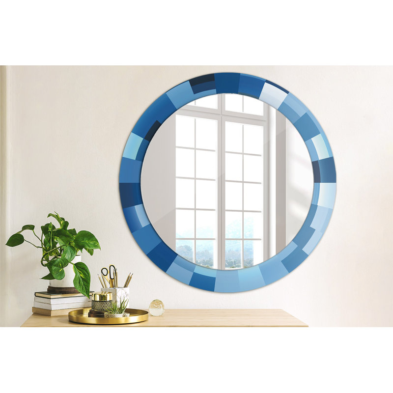 Huldar Glass Flat Wall Mirror