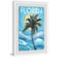 Blue Florida - Single Picture Frame Painting-1950133898