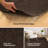 Amoritta Furnish my Place Modern Indoor/Outdoor Commercial Solid Color Rug - Pet and Kids Friendly Rug, Stain Resistant, Floor Carpet for Living Room & Hallway, Wedding - Chocolate-553646836