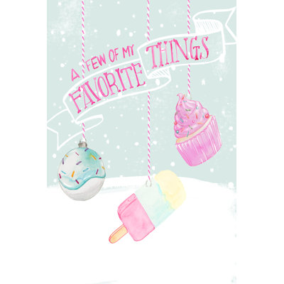 «Candy Christmas II» par Jennifer Paxton Parker - impression sur toile tendue