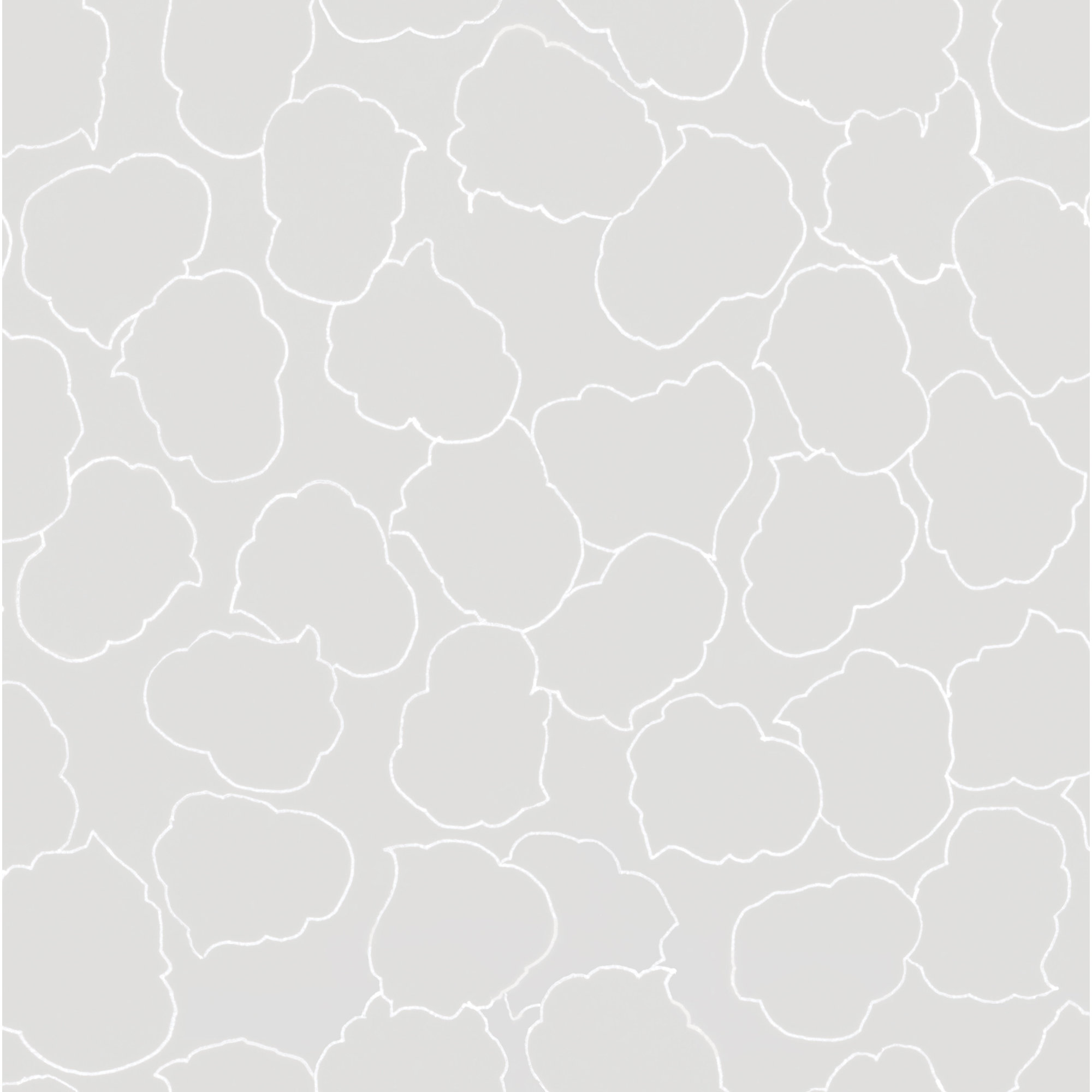 Armes Abstract Wallpaper, Gray/White