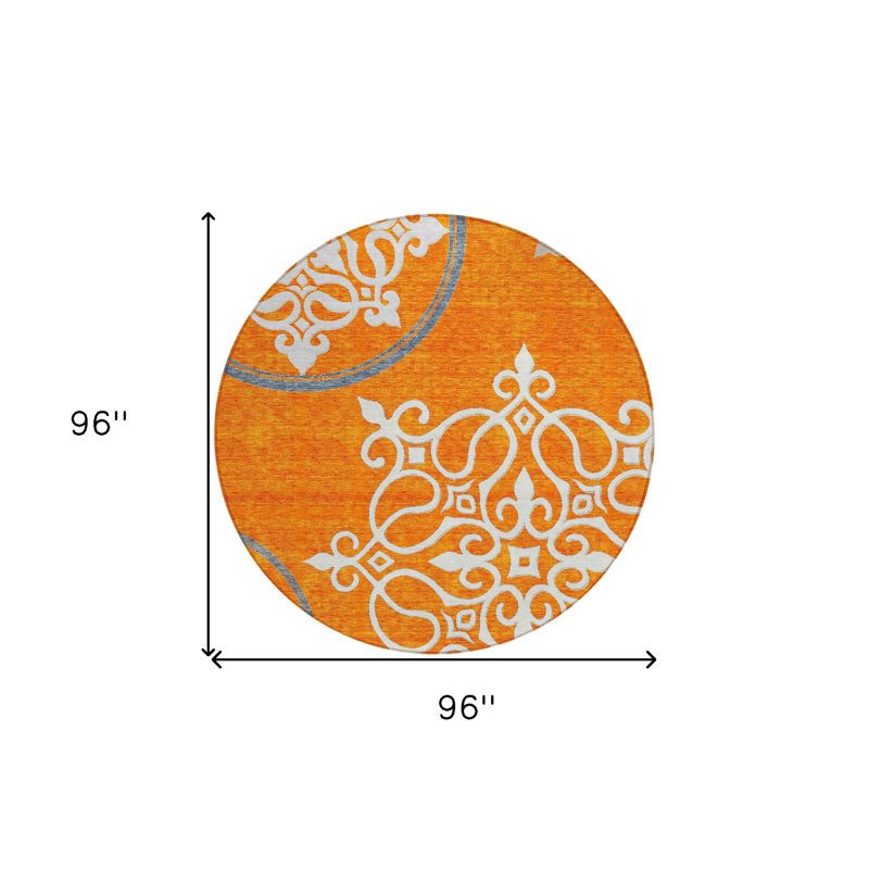 Tapis intérieur lavable 8 pi