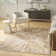 Ebern Designs Rhodes Ivory Gold Modern Indoor Rug