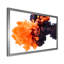 Orange et noir dansant des nuages d'encre - Photographie sur toile-67232648-67232641