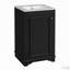 Meuble-lavabo de 20 po avec lavabo en céramique, porte à fermeture douce, tablette réglable-118677655