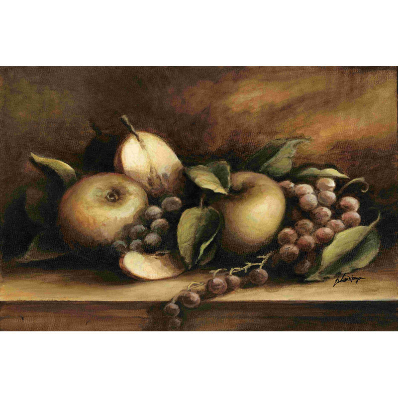 Petite nature morte classique II (P), H 20 po x l 30 po