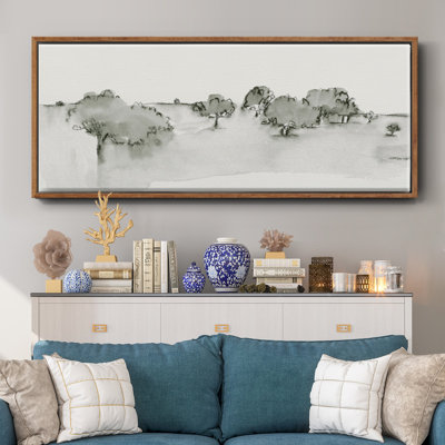 Flower Nest II- Framed Canvas