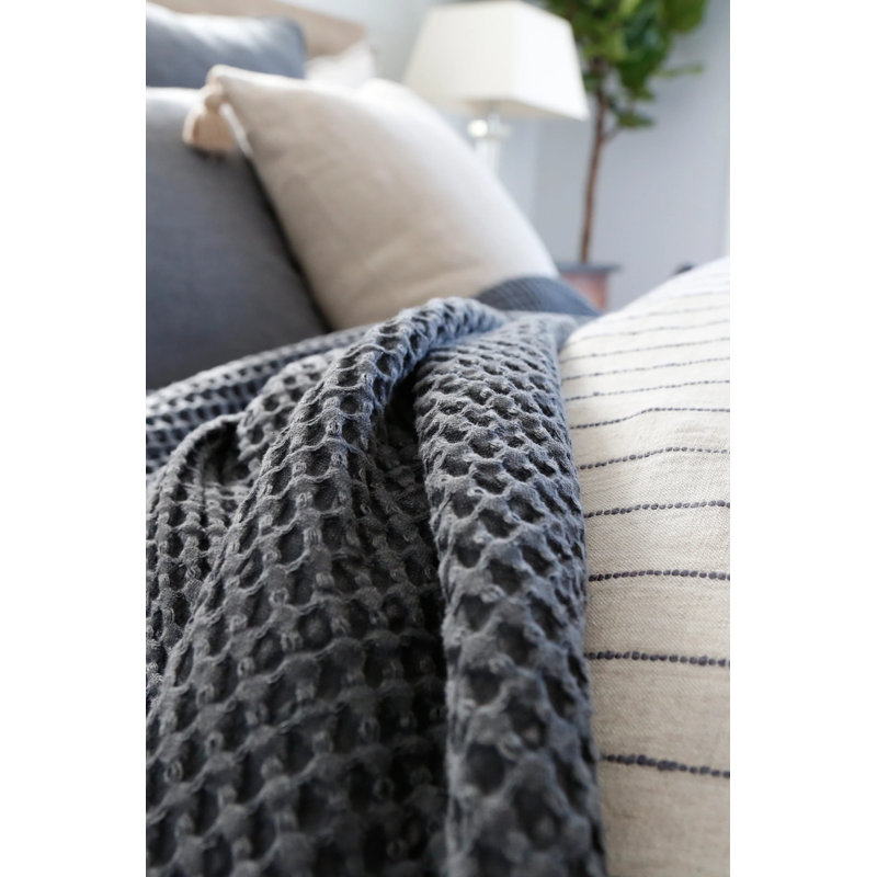 Couverture 100% coton Zuma, Grand, Naturel