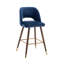 Tabouret de bar en velours Loganville-1871528027