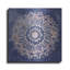 Bungalow Rose «Mandala Delight 2 Navy» par Danhui Nai, art mural en métal-236873478