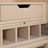 Cardenas Two Door Ash Wood Bar Cabinet In White Sand