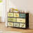 8-Drawer Fabric Dresser with Wood Top, Storage Chest