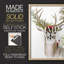 «Christmas Holiday Art XLI», reproduction encadrée - bois massif-1271488492-1271488490