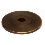 Traditional Metal Knob Backplate