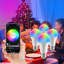Ampoules intelligentes intelligentes, paquet de 4, ampoules DEL multicolores de 9 W, 800 lumens avec compatibilité de contrôle intelligent pour Vera, Google Assistant, Amazon Alexa, iOS, Android, changement de couleur RVB