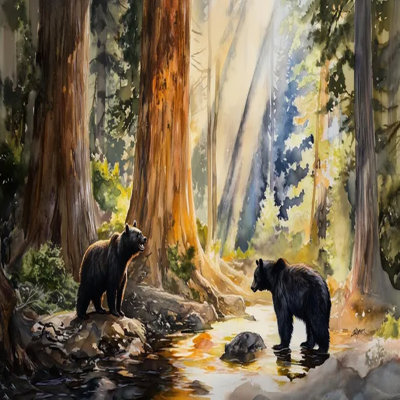 Rendez-vous dans la forêt avec des ours
