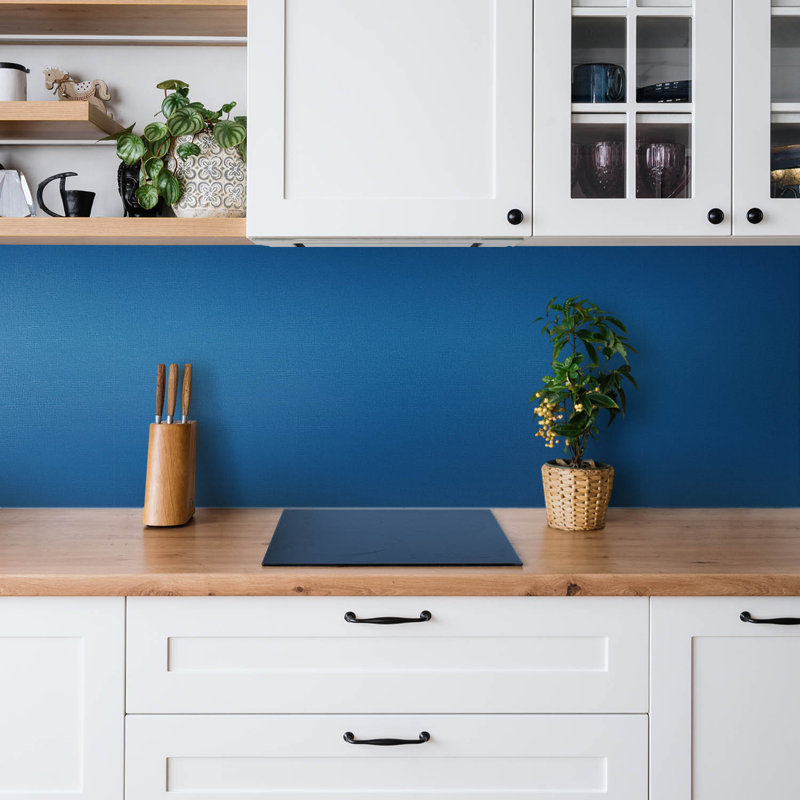 Tailynn 50cm x 100cm PVC Singular Tile, Blue