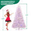 Arbre de Noël, pin artificiel à charnière, parfait pour la pièce maîtresse festive des fêtes à la maison / au bureau