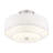 Betel Fabric Semi Flush Mount-105785361-73031940