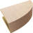 7"W x 21"D x 14"H Classic Durham Rough Cedar Woodgrain TimberThane Corbel, Primed Tan-88171184