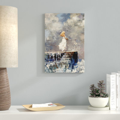 'The Storm' by Alexander Gunin, Canvas Wall Art
