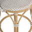 Tobias Outdoor Rattan and Metal Low Back Counter stool-584224722