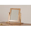 Wood Flat Floor Mirror
