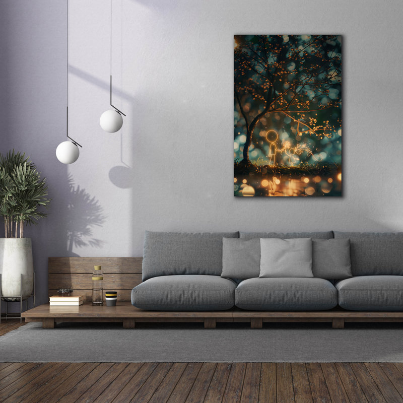 "Epic Graffiti" Flowers For You "par r3darch0n, art mural sur toile, H 60 po x l 40 po x P 1,5 po