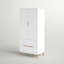 Heriberto 2 Door Solid Wood Wardrobe-62273763