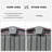 Outdoor Storage Shed, Metal Garden Shed For Bike, Trash Can, Tools, Lawn Mowers,Galvanized Steel Outdoor Storage Cabinet With Lockable Door-118230002-118230001