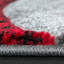 Tapis gris abstrait Ultan-1408099444