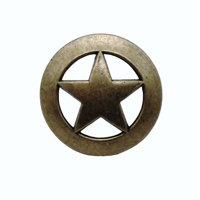 Poignée fantaisie 1 1/2 po star