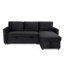 Tannum 3 Seater Velvet Sofa Bed-1319665166