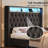 Ashaya Upholstered Wingback Storage Bed-2010245012-2010428529